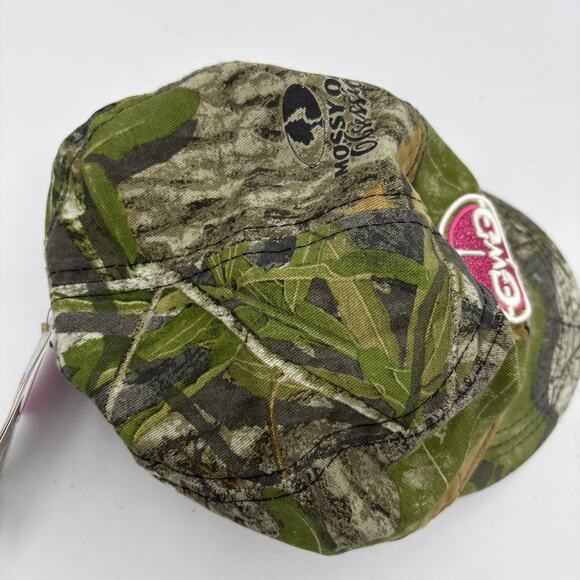 Mossy Oak Girls With Guns Hat Cap Womens Strap Back Obsession Camo Pink Scope - Picture 8 of 14